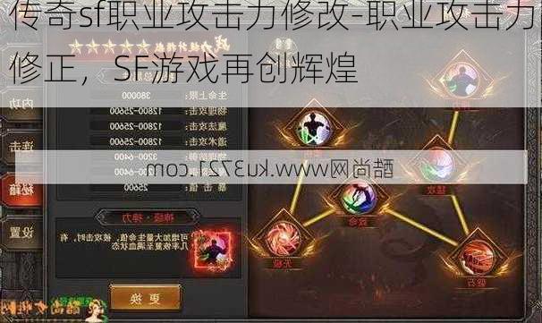 传奇sf职业攻击力修改-职业攻击力修正，SF游戏再创辉煌