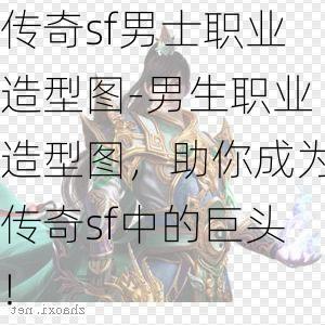 传奇sf男士职业造型图-男生职业造型图，助你成为传奇sf中的巨头！